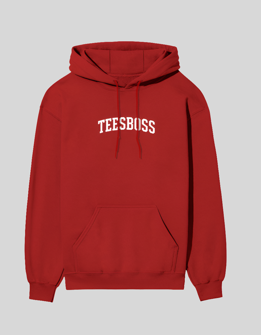 RED TEESBOSS Hoodie